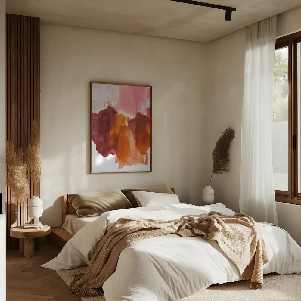 Abstract Painting X - Stretched Canvas, Poster or Fine Art Print