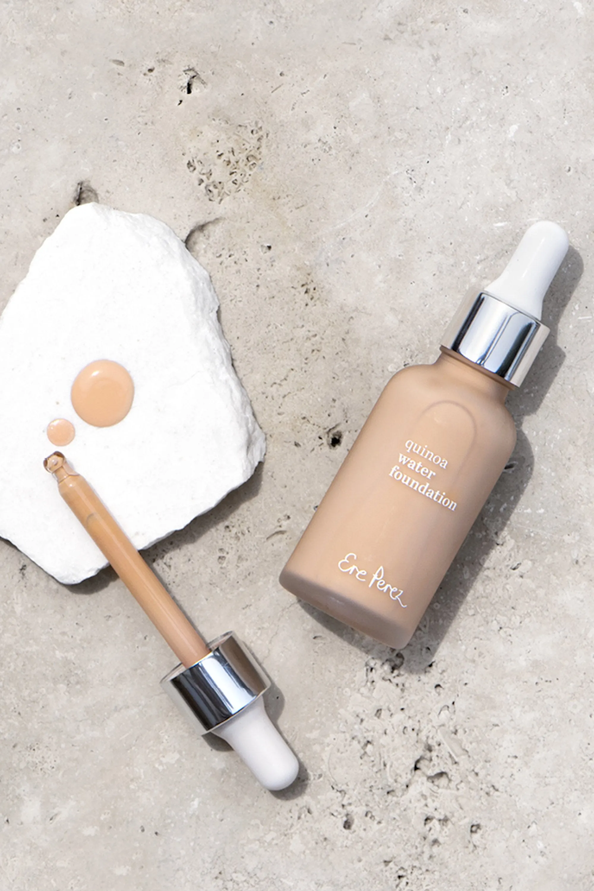 quinoa water foundation haze